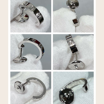 [Amore]LOVE EARRINGS 2.65 MM NO DIAMOND SMALL