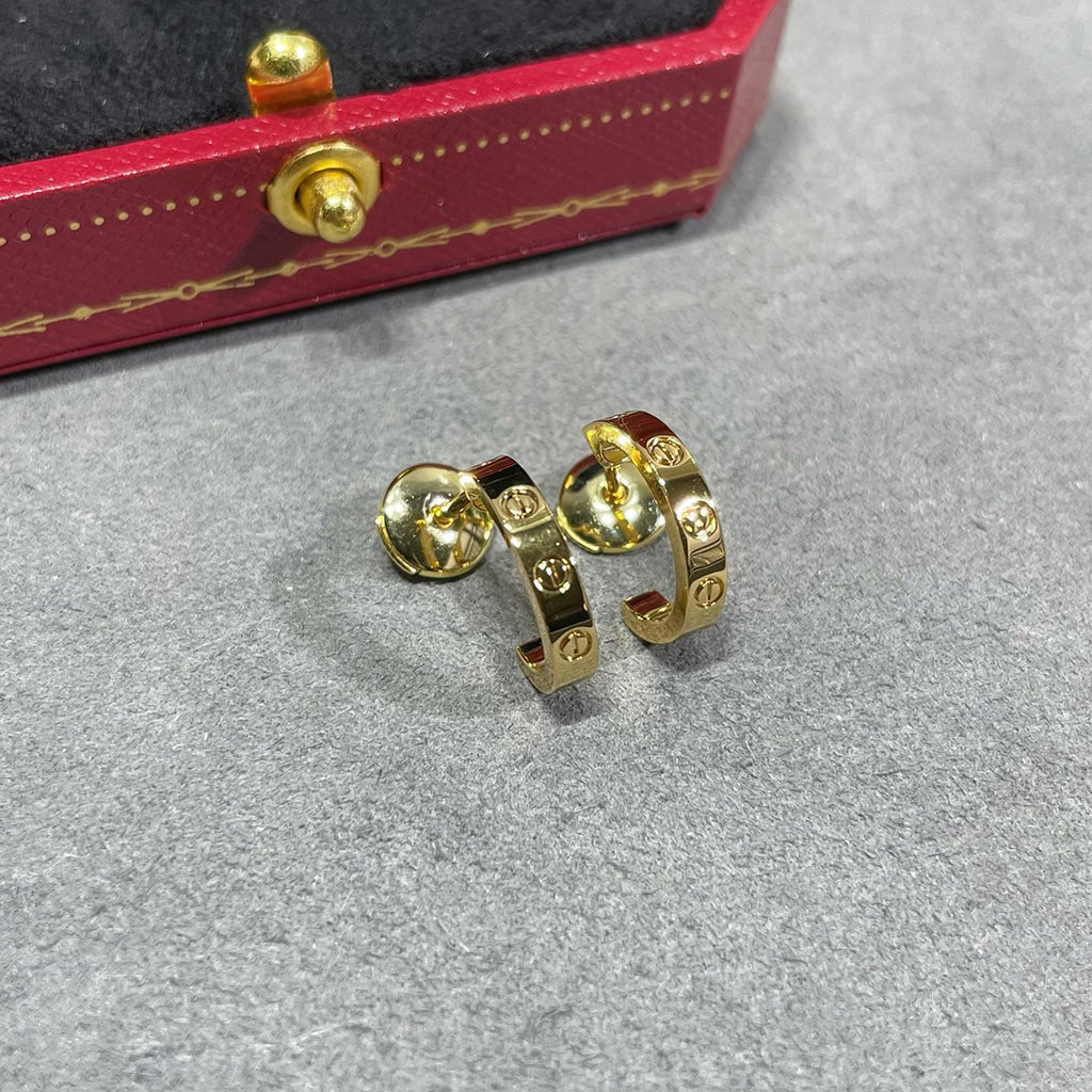[Amore]LOVE EARRINGS 2.65 MM NO DIAMOND SMALL