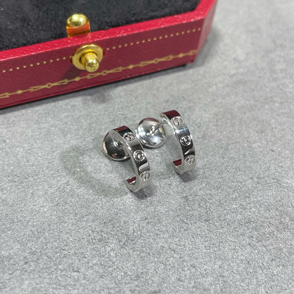 [Amore]LOVE EARRINGS 2.65 MM NO DIAMOND SMALL