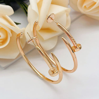 [Amore]JUSTE NO DIAMOND LARGE EARRINGS