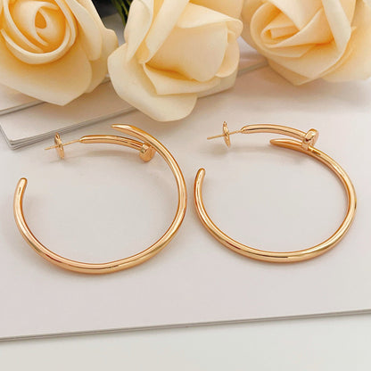 [Amore]JUSTE NO DIAMOND LARGE EARRINGS