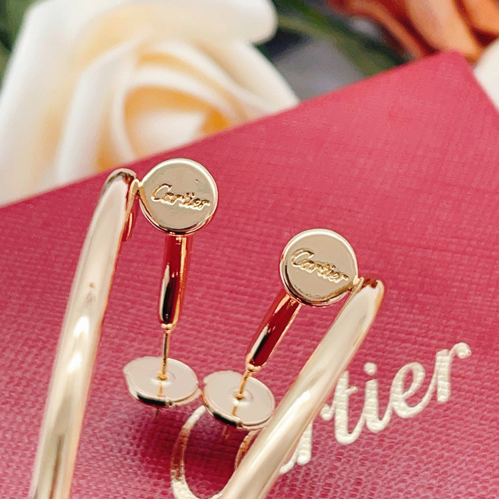 [Amore]JUSTE NO DIAMOND LARGE EARRINGS