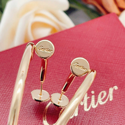 [Amore]JUSTE NO DIAMOND LARGE EARRINGS
