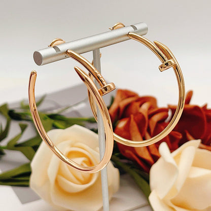 [Amore]JUSTE NO DIAMOND LARGE EARRINGS