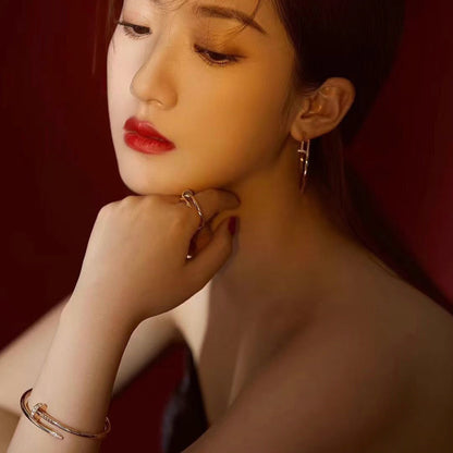 [Amore]JUSTE NO DIAMOND LARGE EARRINGS