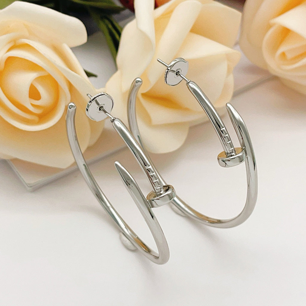 [Amore]JUSTE NO DIAMOND LARGE EARRINGS