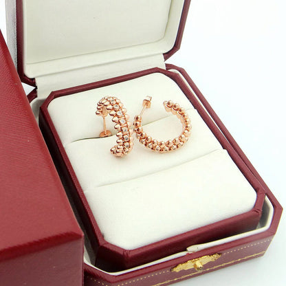 [Amore]CLASH FULL DIAMOND MEDIUM EARRINGS