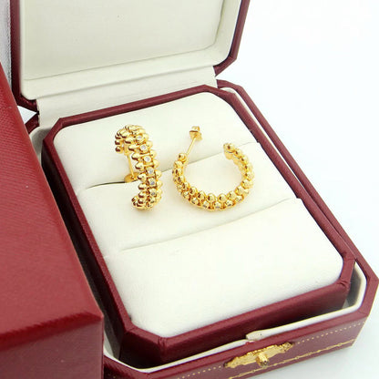 [Amore]CLASH FULL DIAMOND MEDIUM EARRINGS