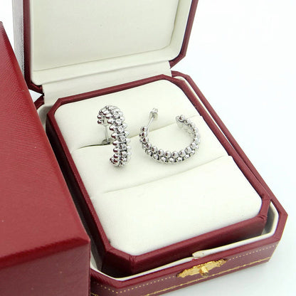 [Amore]CLASH FULL DIAMOND MEDIUM EARRINGS