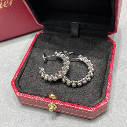 [Amore]CLASH FULL DIAMOND MEDIUM EARRINGS