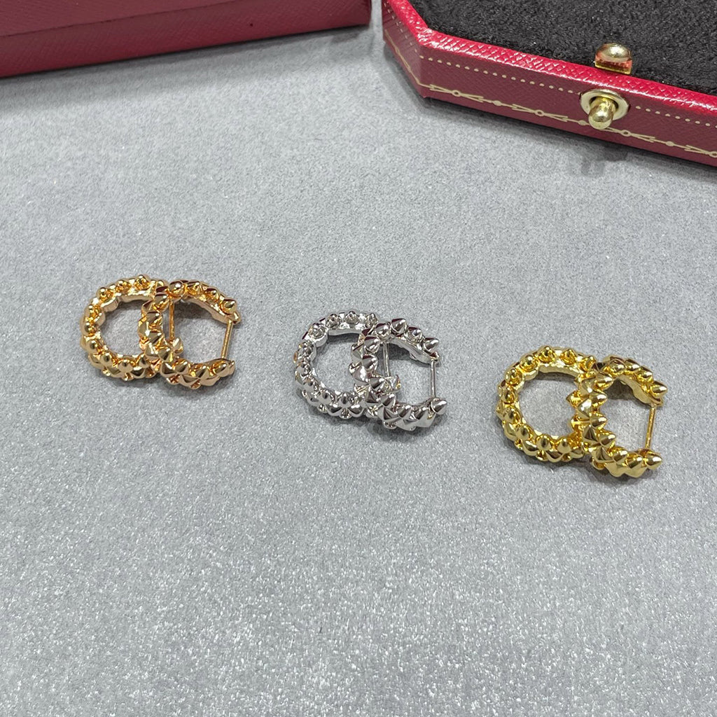 [Amore]CLASH MINI HOOP EARRINGS