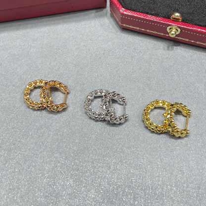 [Amore]CLASH MINI HOOP EARRINGS