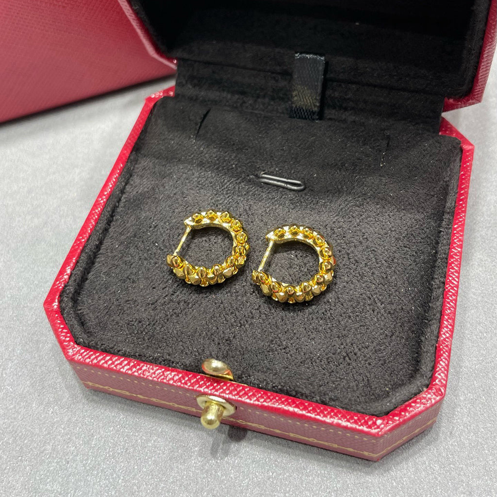 [Amore]CLASH MINI HOOP EARRINGS