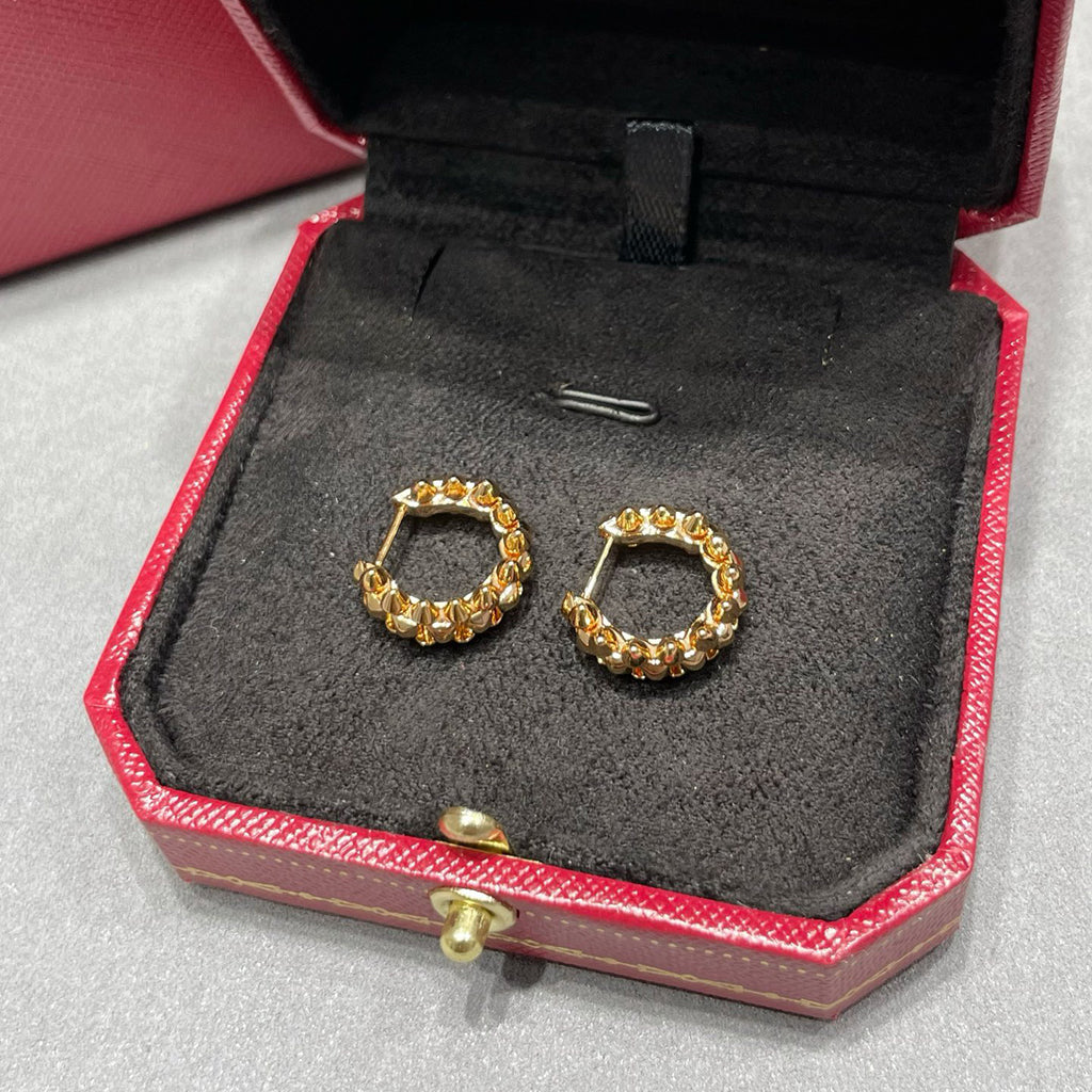 [Amore]CLASH MINI HOOP EARRINGS