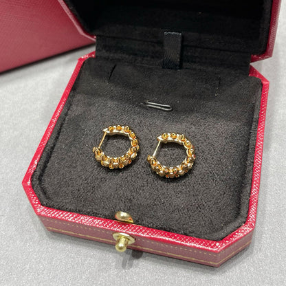 [Amore]CLASH MINI HOOP EARRINGS