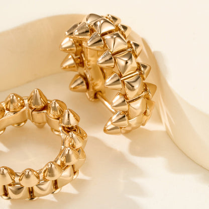 [Amore]CLASH MINI HOOP EARRINGS