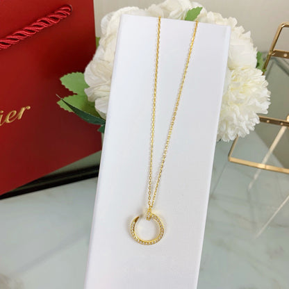 [Amore]JUSTE NECKLACE FULL DIAMOND