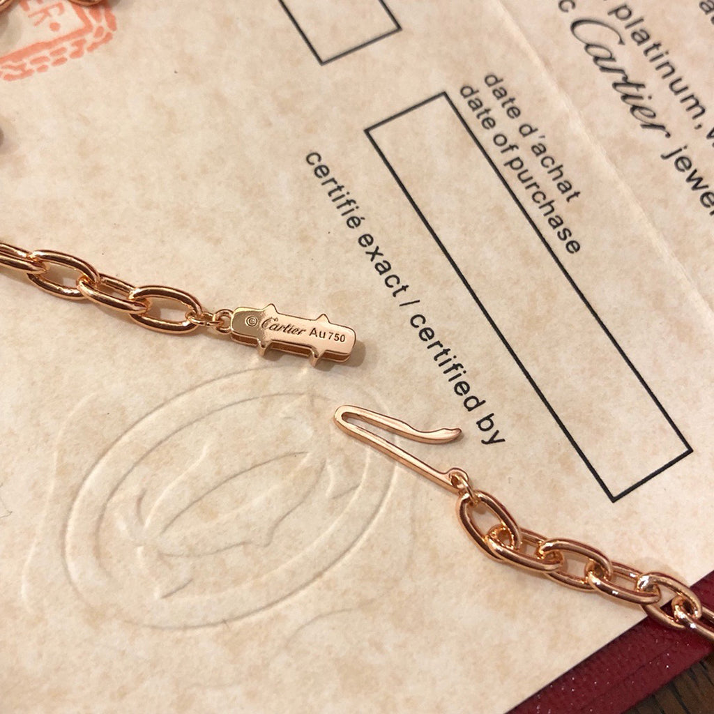 [Amore]JUSTE NECKLACE FULL DIAMONDS