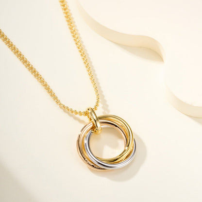 [Amore]TRINITY LARGE NECKLACE