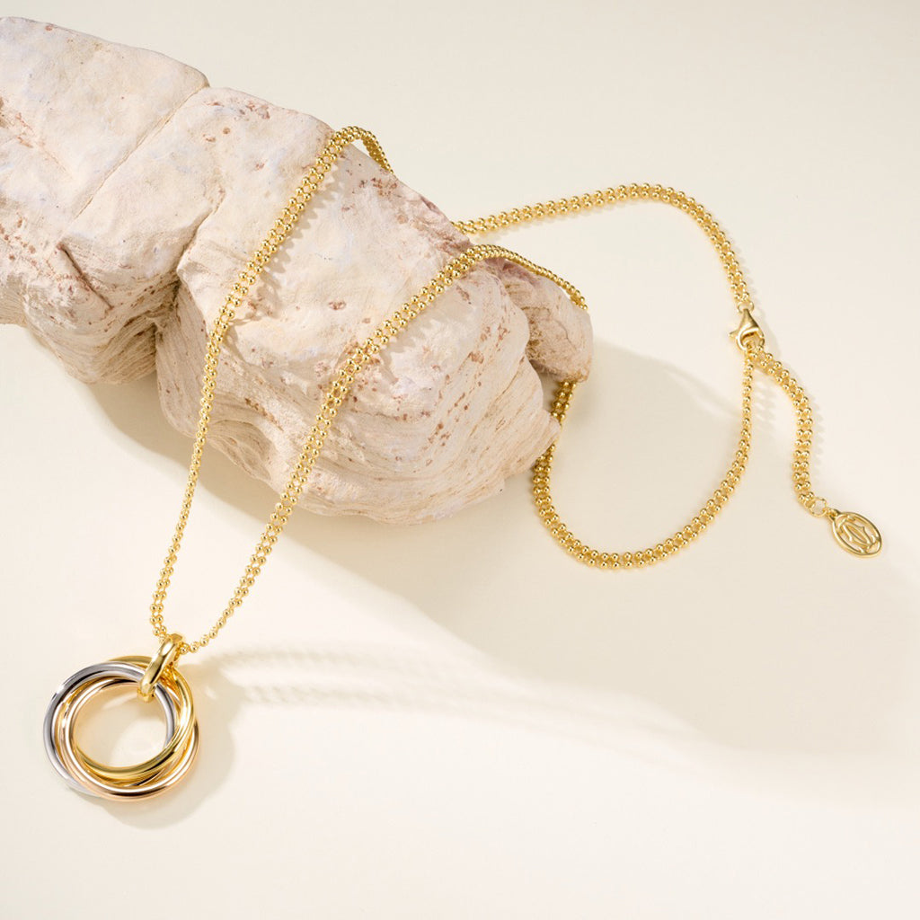 [Amore]TRINITY LARGE NECKLACE