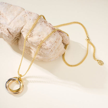 [Amore]TRINITY LARGE NECKLACE