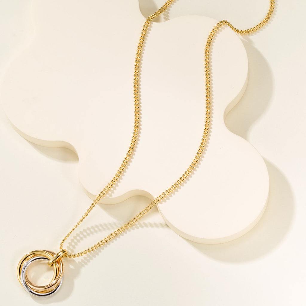 [Amore]TRINITY LARGE NECKLACE