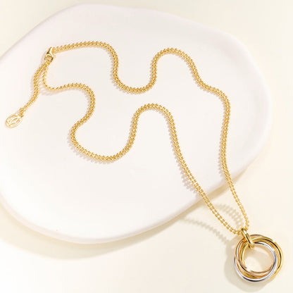 [Amore]TRINITY LARGE NECKLACE