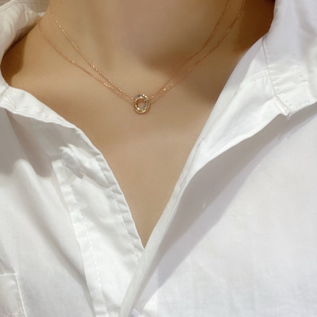 [Amore]TRINITY MINI NECKLACE