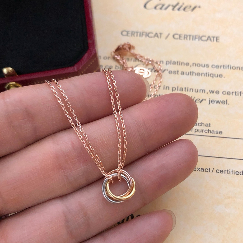 [Amore]TRINITY MINI NECKLACE