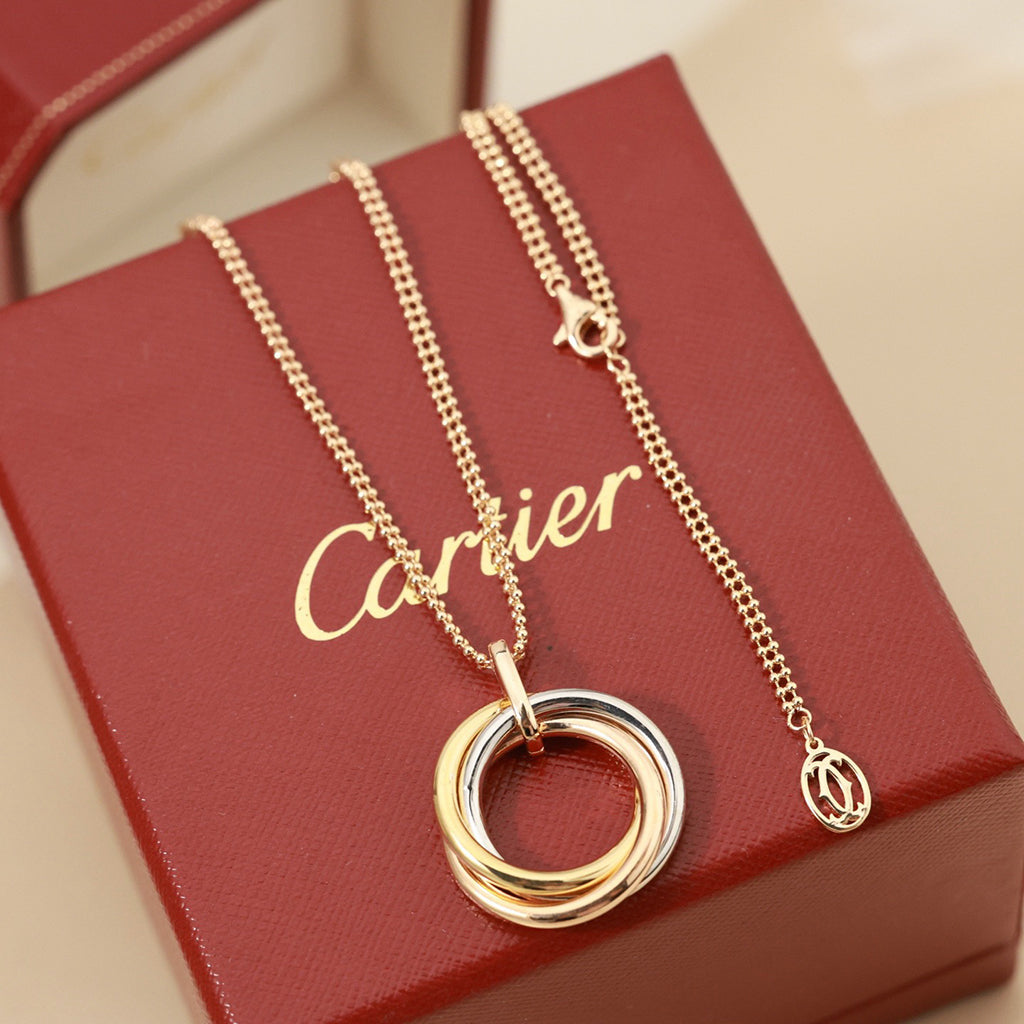 [Amore]TRINITY LARGE NECKLACE