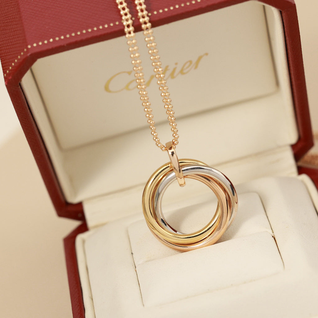 [Amore]TRINITY LARGE NECKLACE