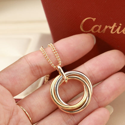 [Amore]TRINITY LARGE NECKLACE