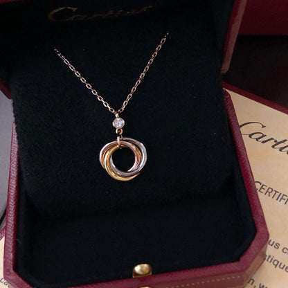 [Amore]TRINITY  NECKLACE 1 DIAMOND