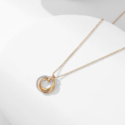 [Amore]TRINITY SMALL NECKLACE