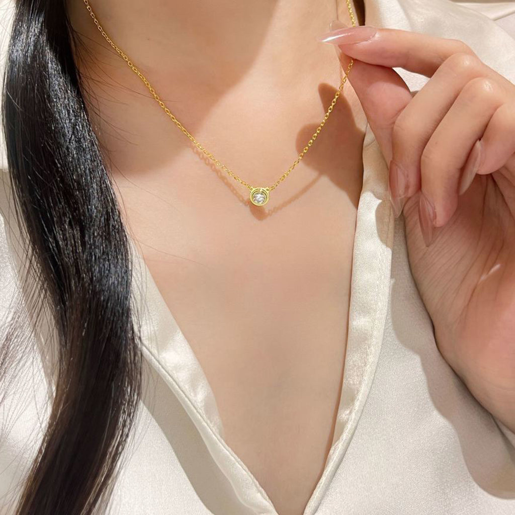 [Amore]DAMOUR DIAMOND NECKLACE