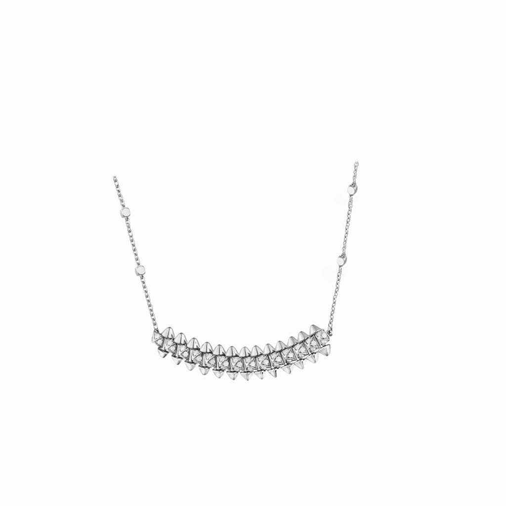 [Amore]CLASH  SMALL FULL DIAMOND NECKLACE