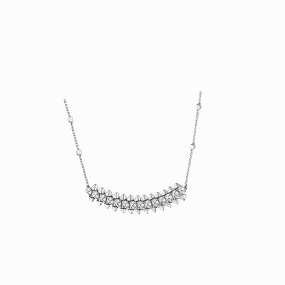 [Amore]CLASH  SMALL FULL DIAMOND NECKLACE