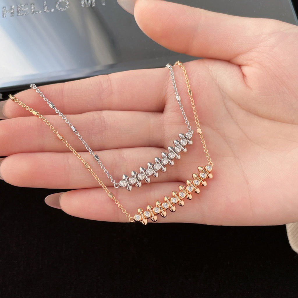 [Amore]CLASH  MEDIUM DIAMOND NECKLACE
