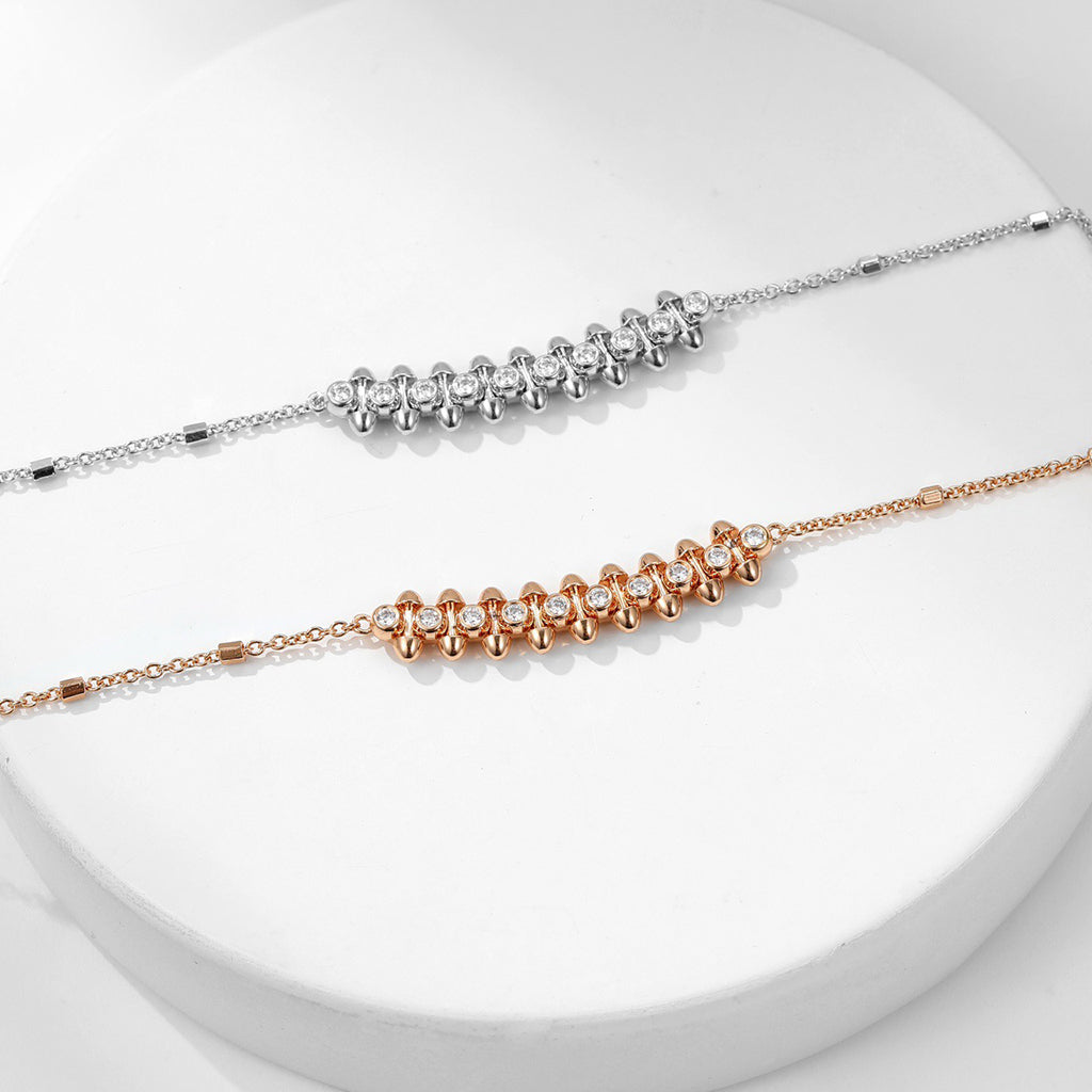 [Amore]CLASH  MEDIUM DIAMOND NECKLACE