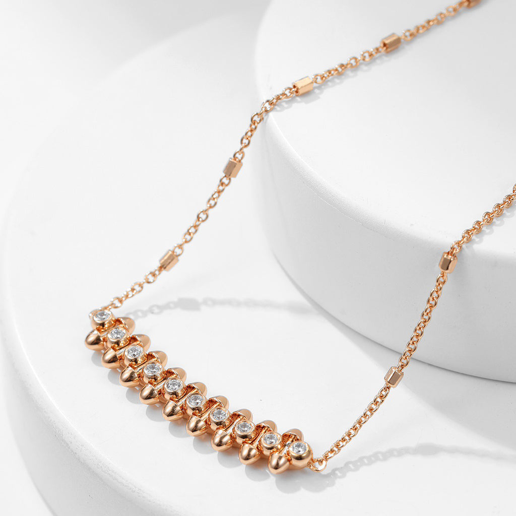 [Amore]CLASH  MEDIUM DIAMOND NECKLACE
