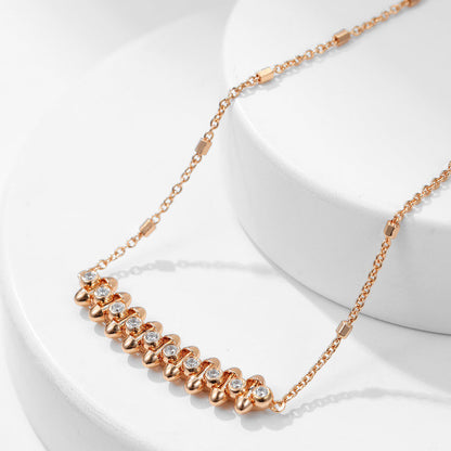 [Amore]CLASH  MEDIUM DIAMOND NECKLACE