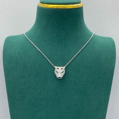 [Amore]PANTHERE FULL DIAMOND NECKLACE
