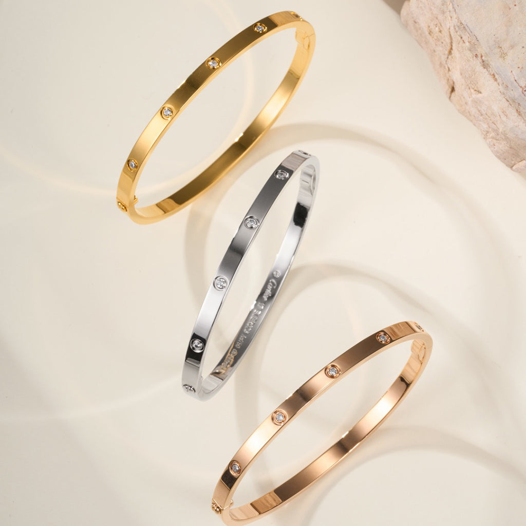 [Amore]LOVE BRACELET 3.65MM 10 DIAMONDS