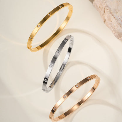 [Amore]LOVE BRACELET 3.65MM 10 DIAMONDS