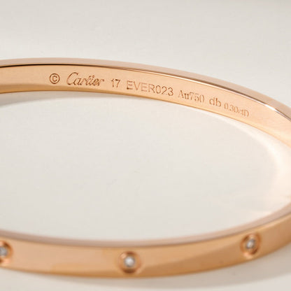 [Amore]LOVE BRACELET 3.65MM 10 DIAMONDS