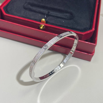 [Amore]LOVE BRACELET 3.65MM DIAMOND-PAVED