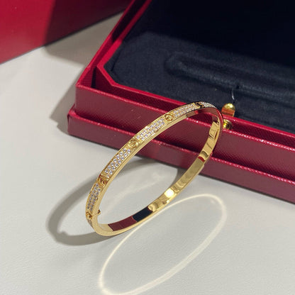 [Amore]LOVE BRACELET 3.65MM DIAMOND-PAVED