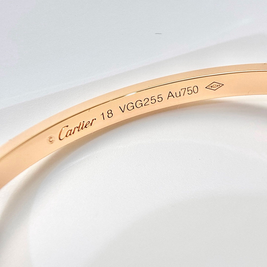 [Amore]LOVE BRACELET 3.65MM DIAMOND-PAVED