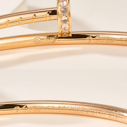 [Amore]JUSTE BRACELET 2.5MM DIAMONDS