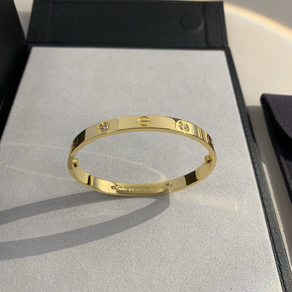 [Amore]LOVE BRACELET 6.1MM 4 DIAMONDS